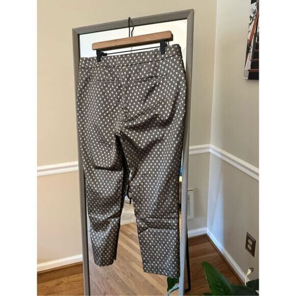 Chico’s Metallic Size 2 Trouser Pants‎ Gold - Picture 3 of 5